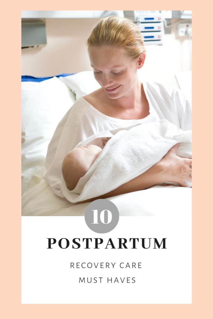 10 postpartum recovery items you need!