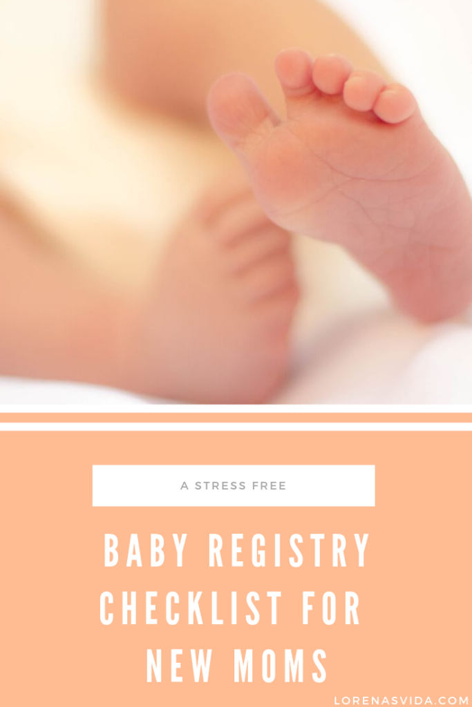 An easy baby registry checklist for expecting moms.