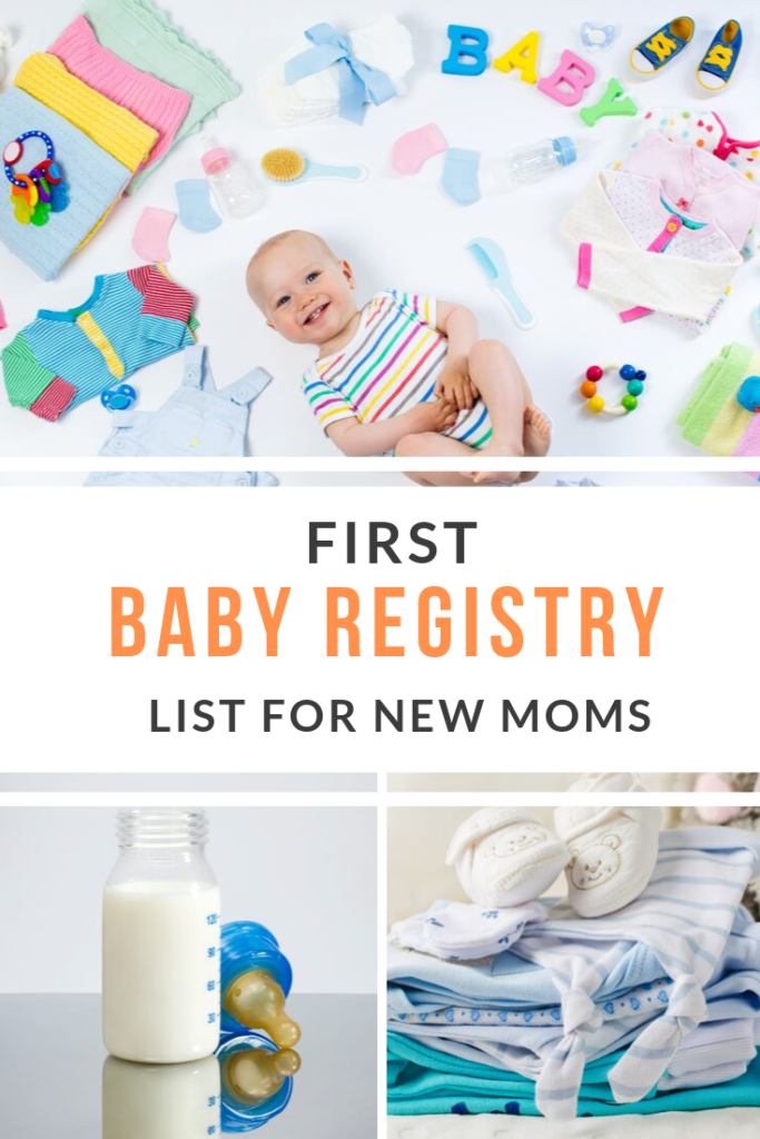 A first baby registry guide for new mothers.