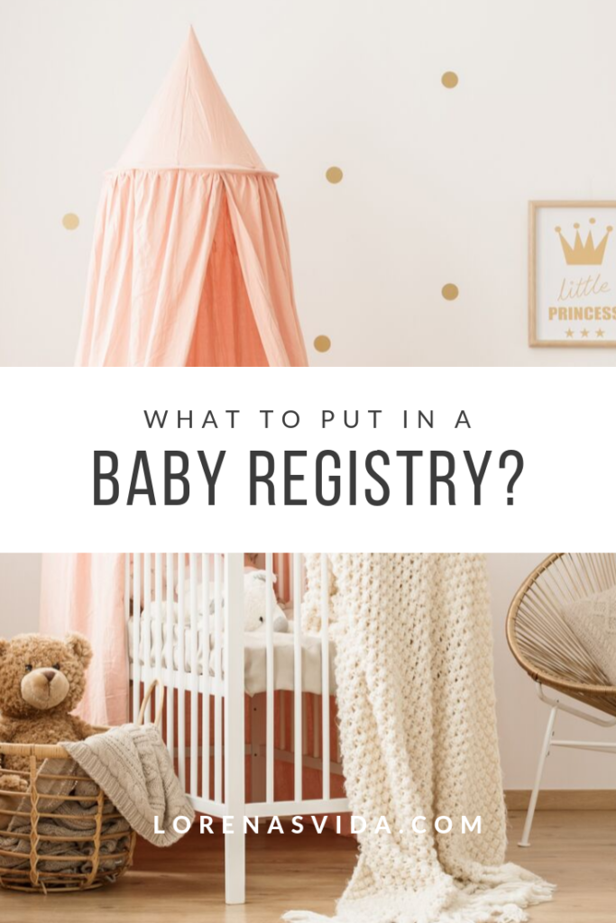 Don't know what to put in a baby registry?  Here is a checklist on what you need in a baby registry.