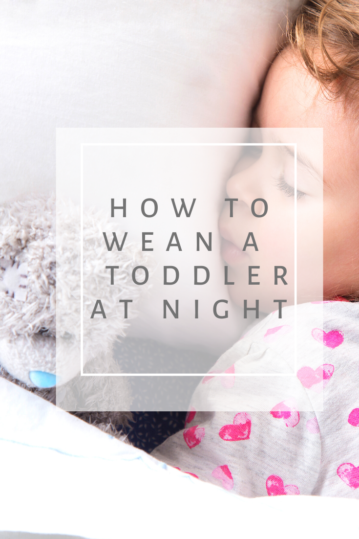 how to wean a toddler at night
